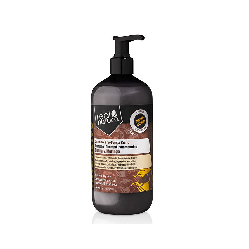 Real Natura Pro-Força Crina Szampon bez soli (500ml)