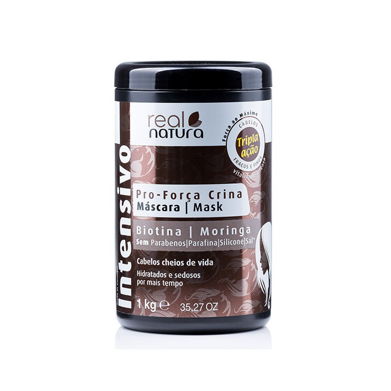 Real Natura Pro-Força Crina Maska bez soli (1Kg)