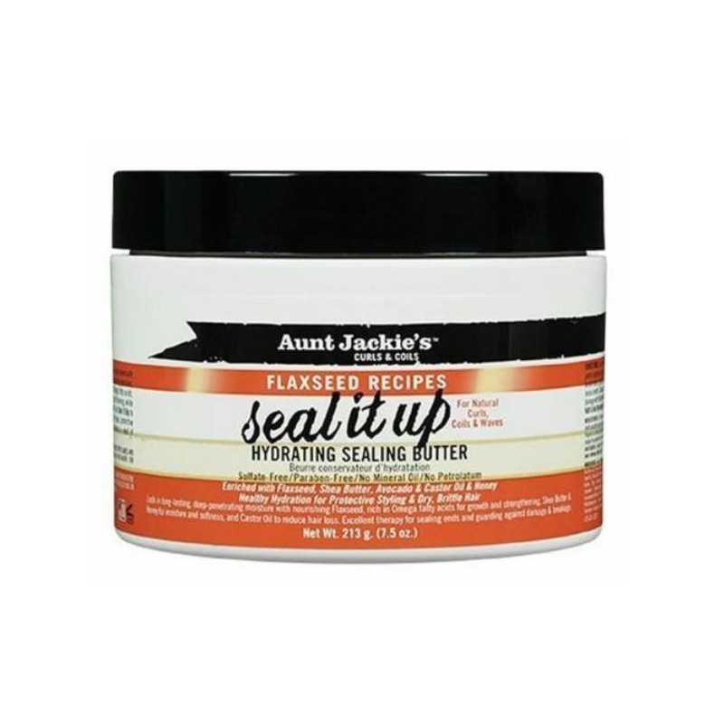 Aunt Jackie's Flaxseed Recipes Seal It Up Nawilżające Masło Uszczelniające (213gr)