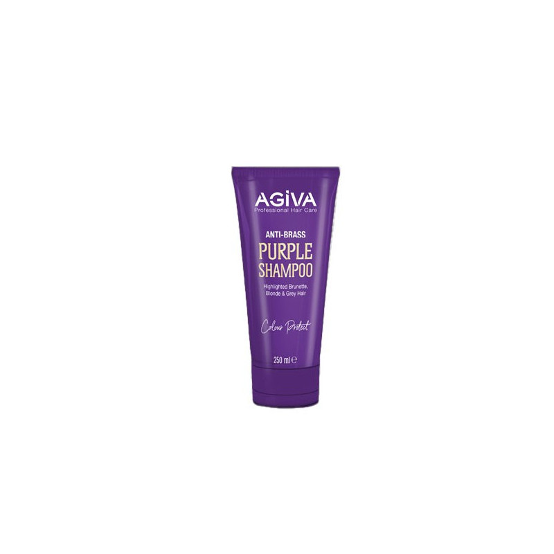 Agiva Hair Fioletowy Szampon Neutralizujący Żółte Tony (250ml)