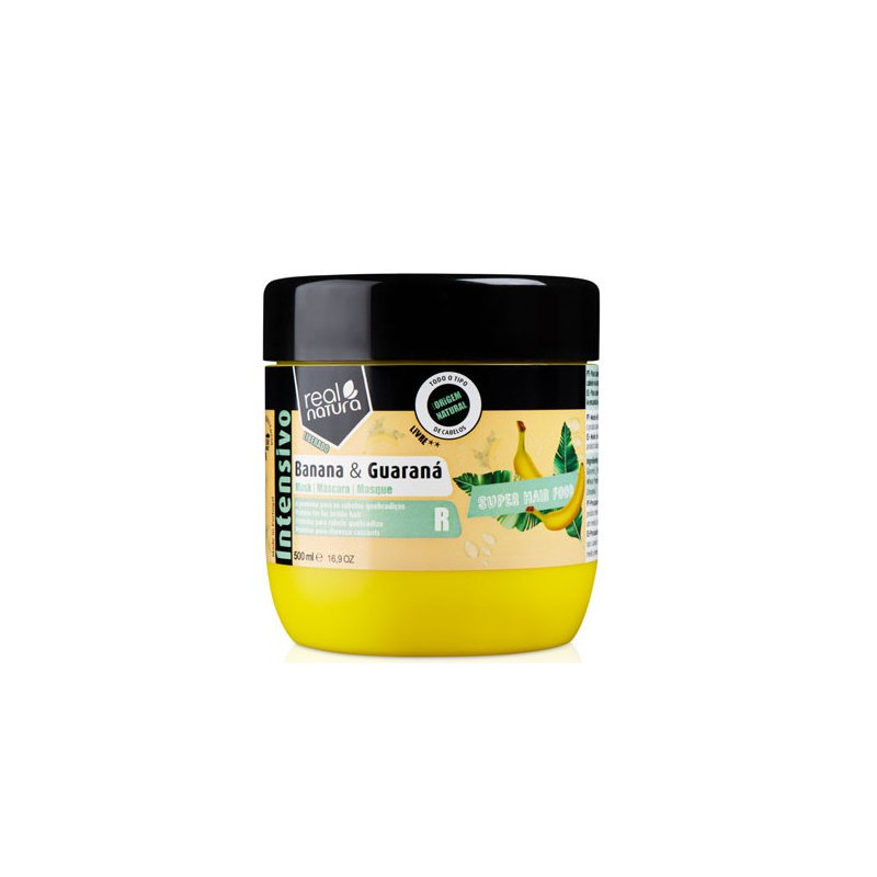 Real Natura Super Hair Food Maska Banan i Guarana (500ml)