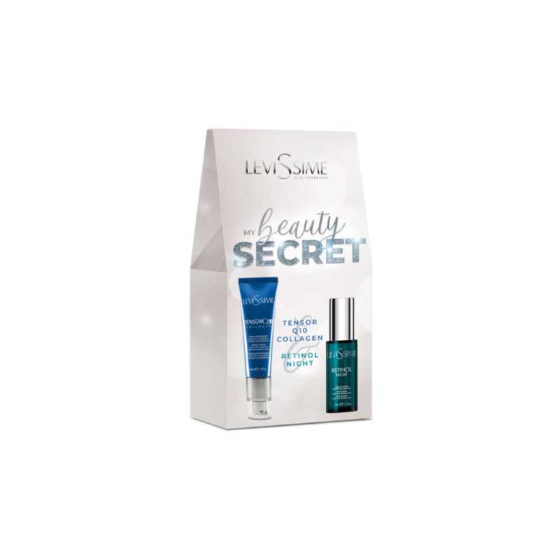 Levissime Mój Sekret Urody Retinol Noc + Tensor Q10 Kolagen