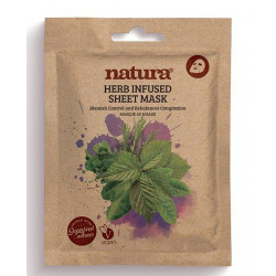 Natura Maska w płachcie nasączona ziołami (22ml)