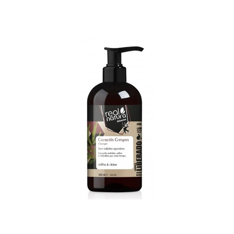 Real Natura Caracois Crespos Szampon (500ml)