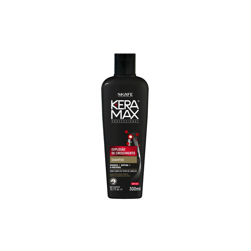 Skafe ​Keramax Eksplozja Wzrostu Szampon bez soli (300ml)