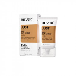 Revox B77 Just Codzienna Tarcza Przeciwsłoneczna Filtry UVA+UVB SPF50+ Z Kwasem Hialuronowym (30ml)
