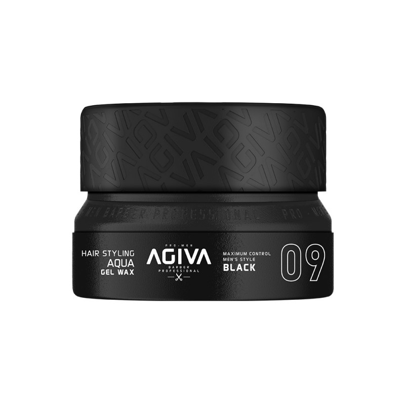 Agiva Hai Stylizacja Wosk Żelowy Aqua Czarny 09 (155ml)