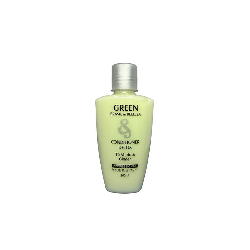 Brasil & Belleza Zielona Herbata i Imbir Odżywka Detoksykująca (260ml)