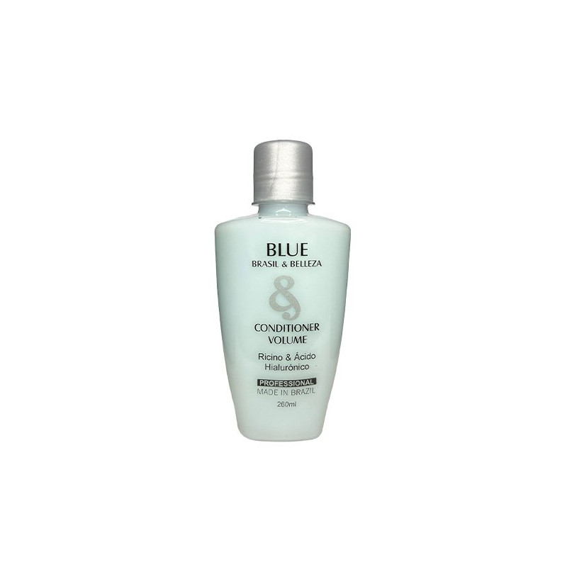Brasil & Belleza Niebieski Olej Rycynowy i Hialuronowa Odżywka Zwiększająca Objętość (260ml)