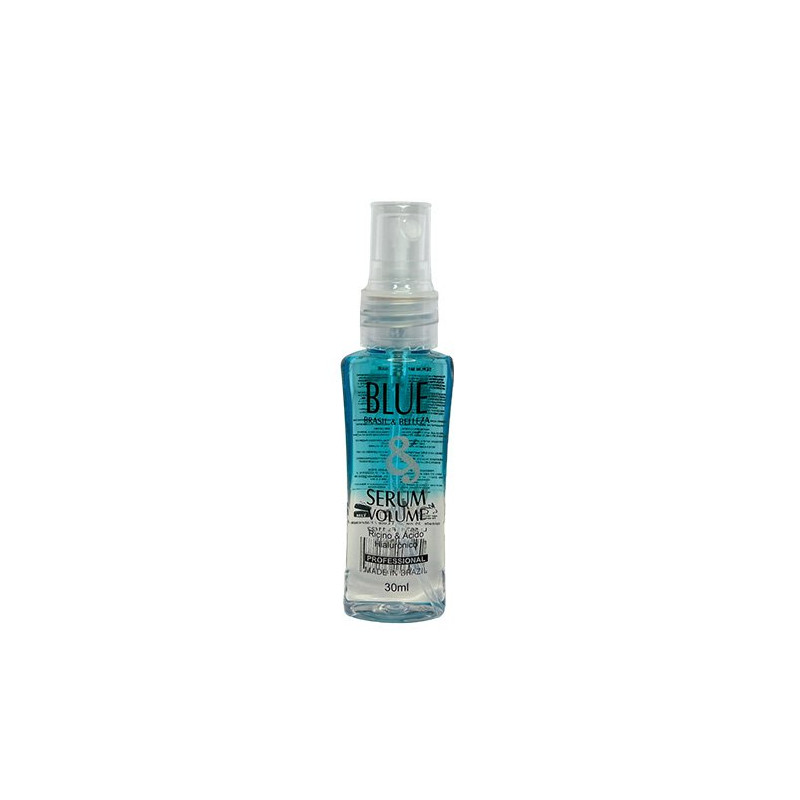 Brasil & Belleza Niebieski Olej Rycynowy i Hialuronowe Serum Zwiększające Objętość Dwufazowe (30ml)