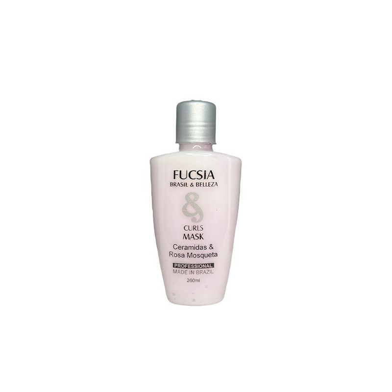 Brasil & Belleza Fuksja Maska z ceramidami i dziką różą (260ml)