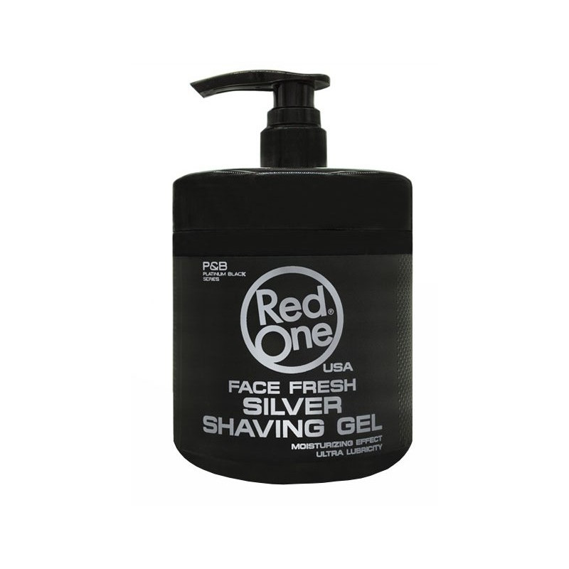 Red One Face Refresh Silver Shaving Gel (1000ml)