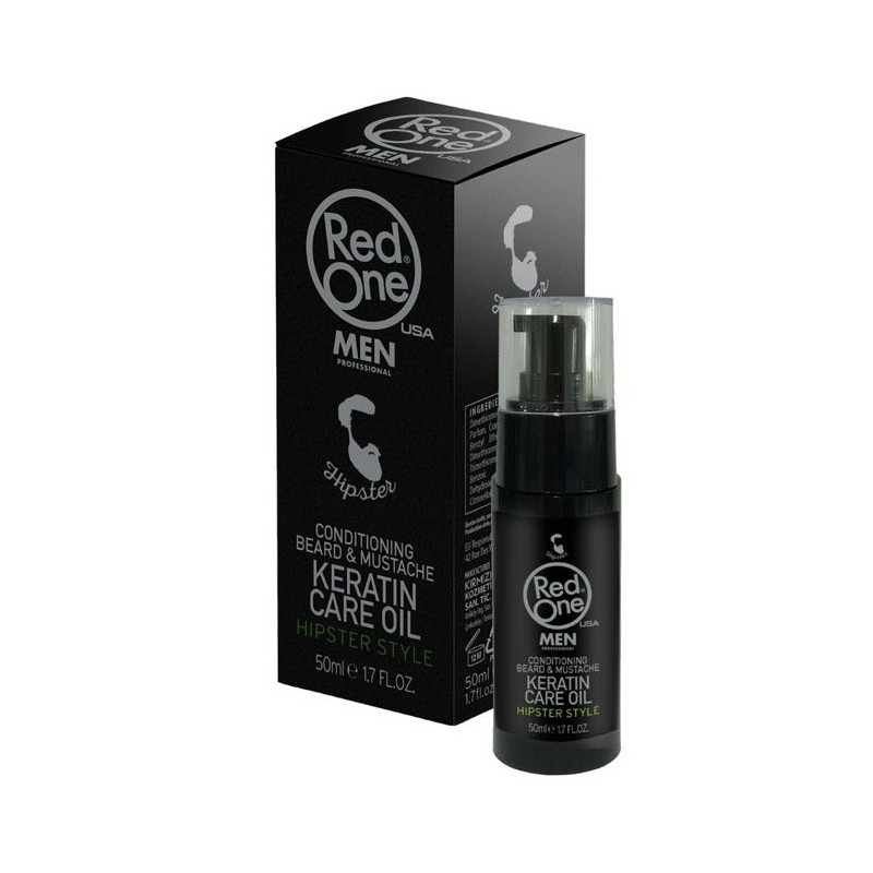 Red One Conditioning Beard & Mustache Keratin Care Oil (50ml)